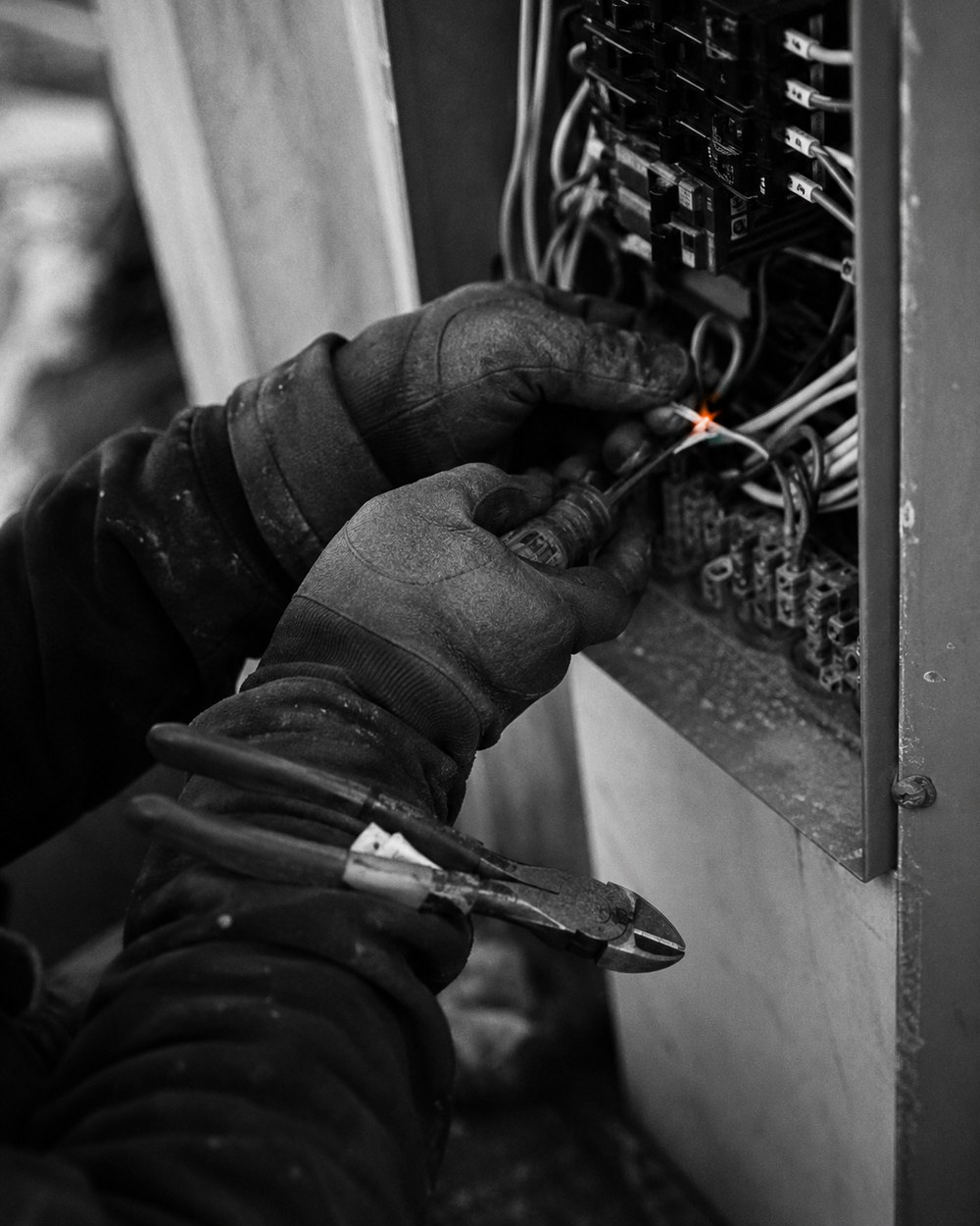 Electrical tradesperson